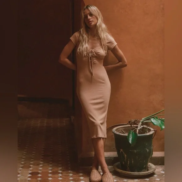 Billabong Womens New Mood MIDI Dress NWT - Picture 5 of 10